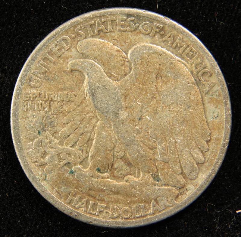 1927 S WALKING LIBERTY SILVER HALF DOLLAR