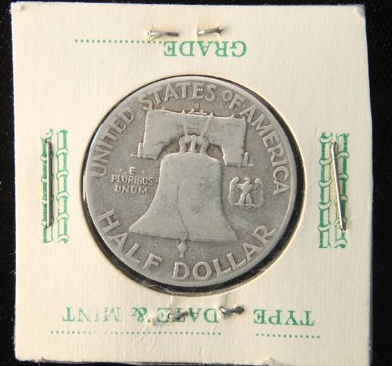 1949 S FRANKLIN SILVER HALF DOLLAR