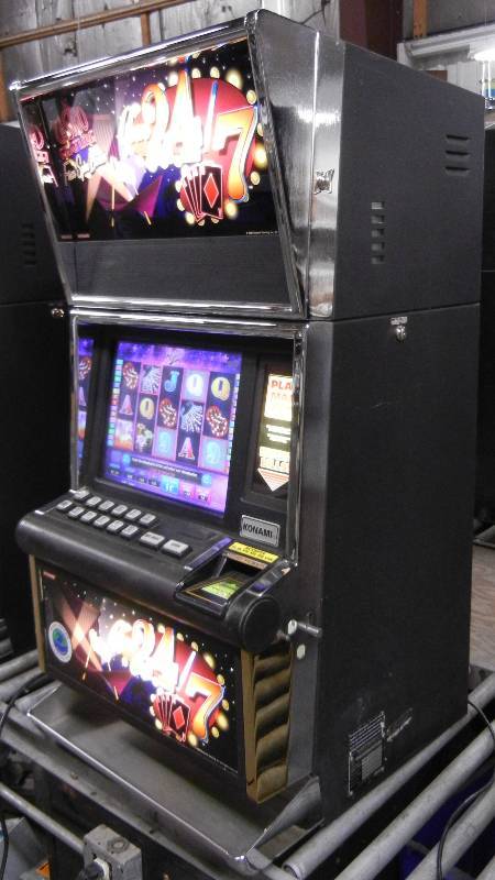 KONAMI HERCULITE OPEN 247 VIDEO SLOT MACHINE