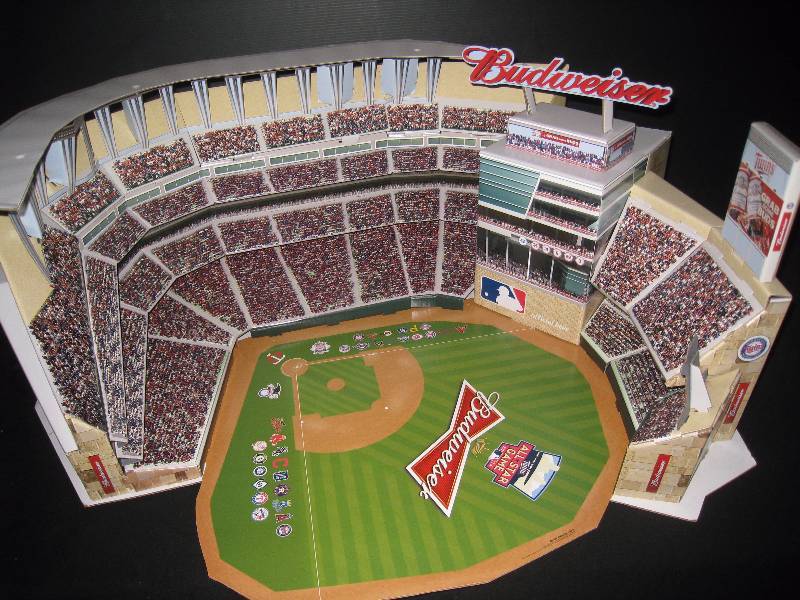 lot 68 image: MN Twins Target Field cardboard stadium