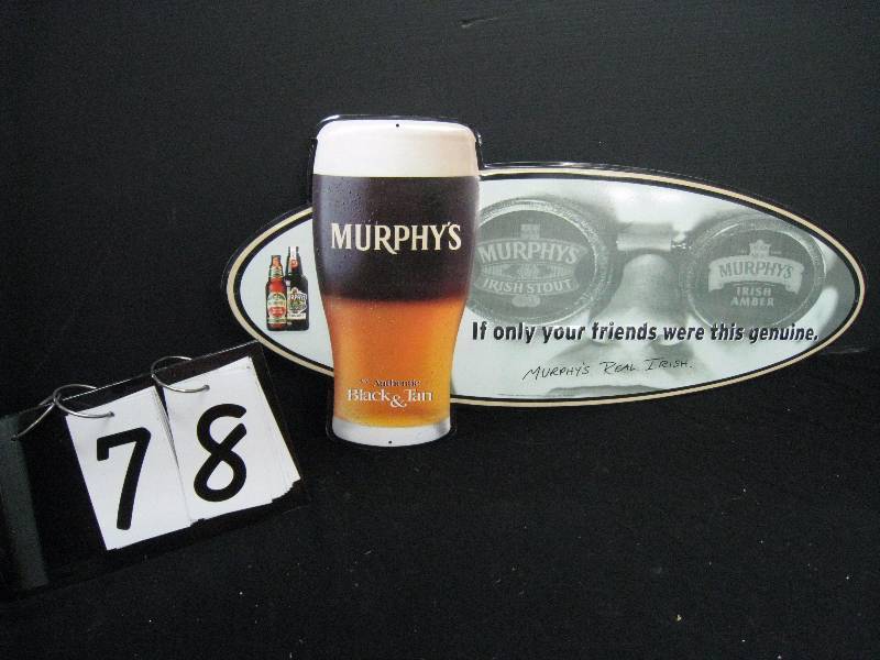 lot 78 image: Murpheys Black & Tan tin tacker - New