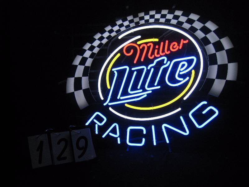 lot 129 image: Miler Lite Racing neon - excellent condition