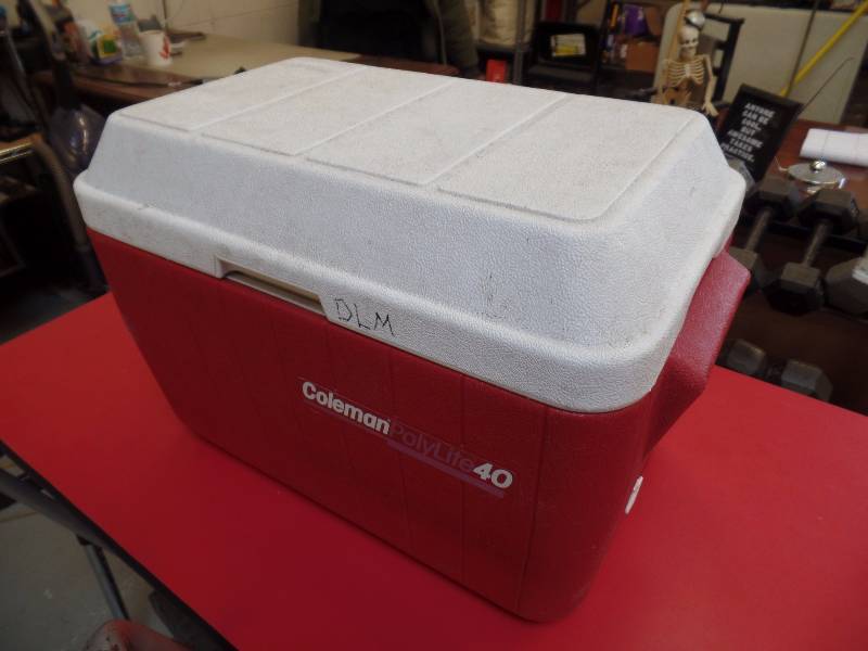 lot 62 image: Coleman Cooler