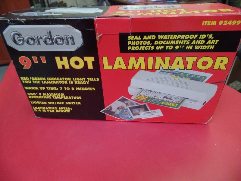 lot 66 image: Hot Laminator