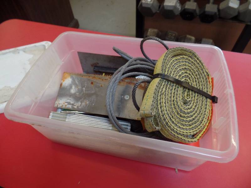 lot 67 image: Bin of Tools