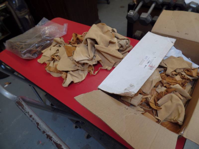 lot 79 image: Leather Craft Supplies