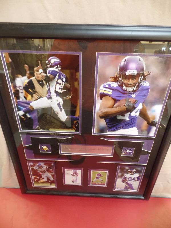 lot 112 image: Framed Vikings Photo