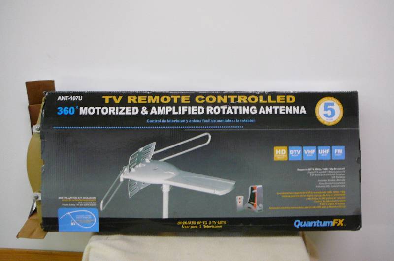 360 degree Motorized & Amplified Antenna