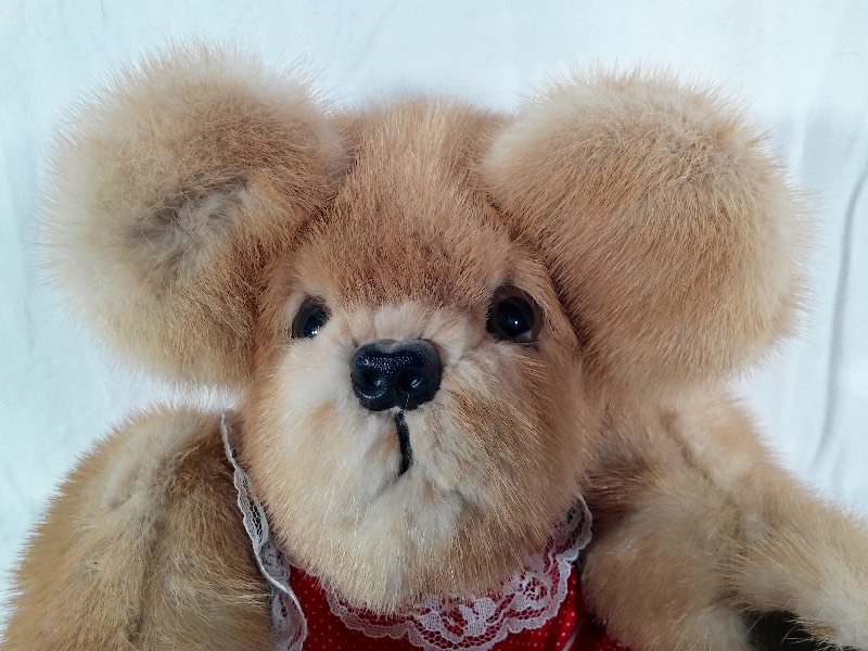 Custom Bear Made From Genuine Mink