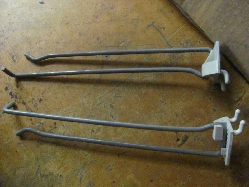 lot 56 image: Peg Board Hangers