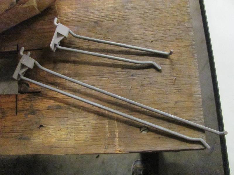 lot 57 image: Peg Board Hangers