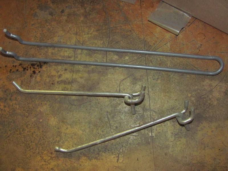 lot 59 image: Peg Board Hangers