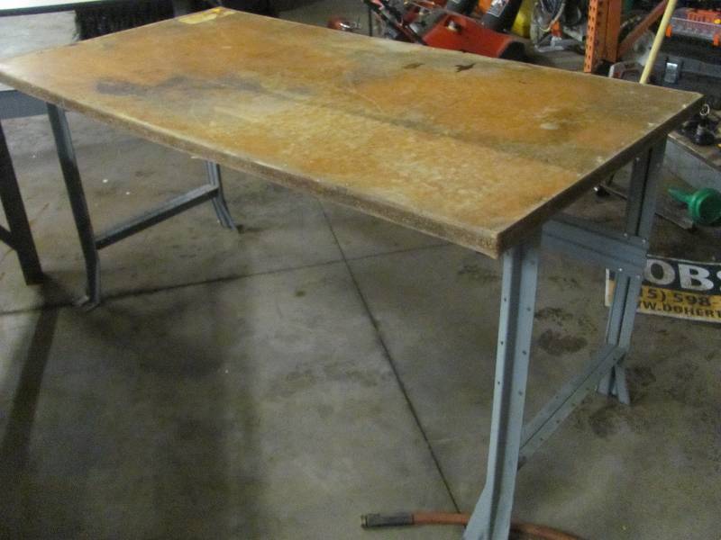 lot 63 image: Workshop Tables