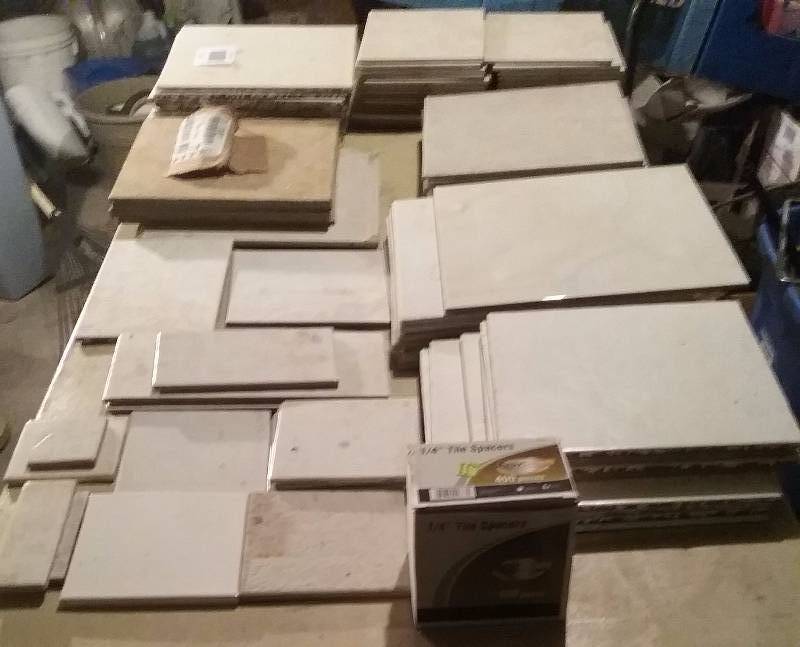 lot 214 image: Floor Kitchen Bath Craft Tiles - 75