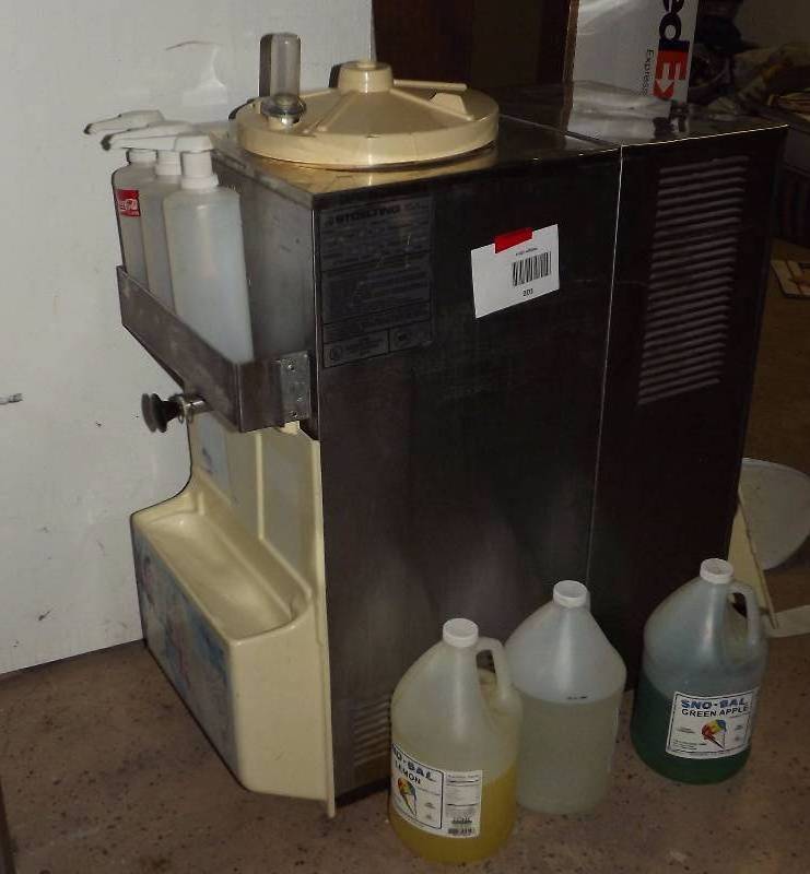 lot 201 image: Original Slush Puppie Machine