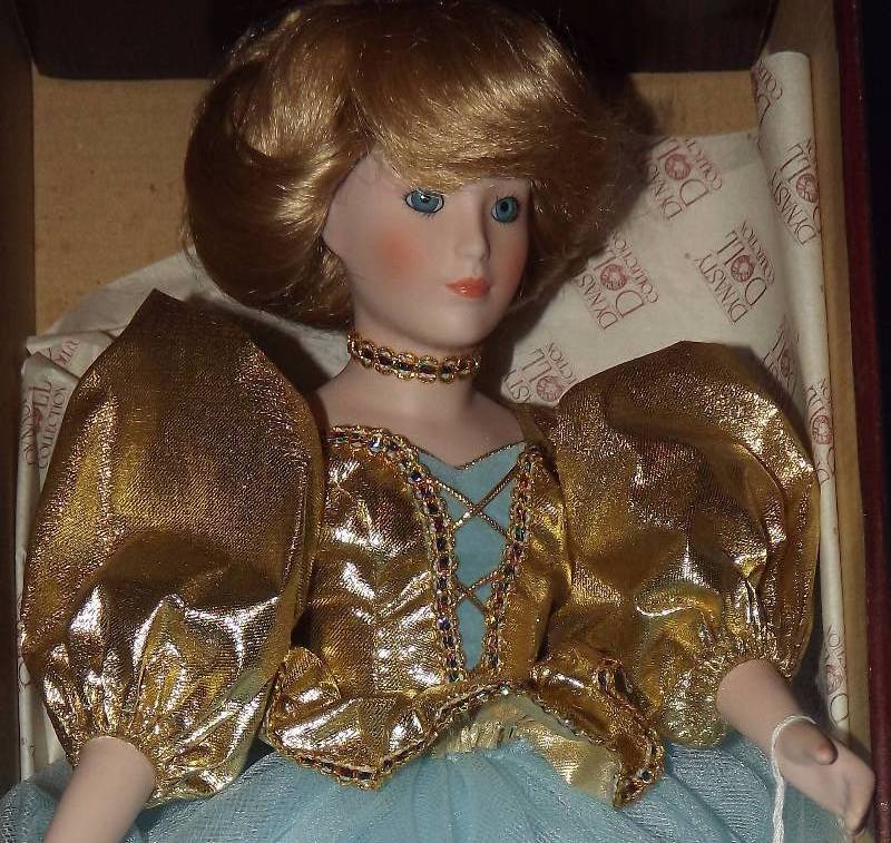 lot 236 image: Ballerina Porcelain Doll With Original Box