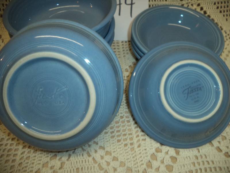lot 44 image: Fiesta Bowls