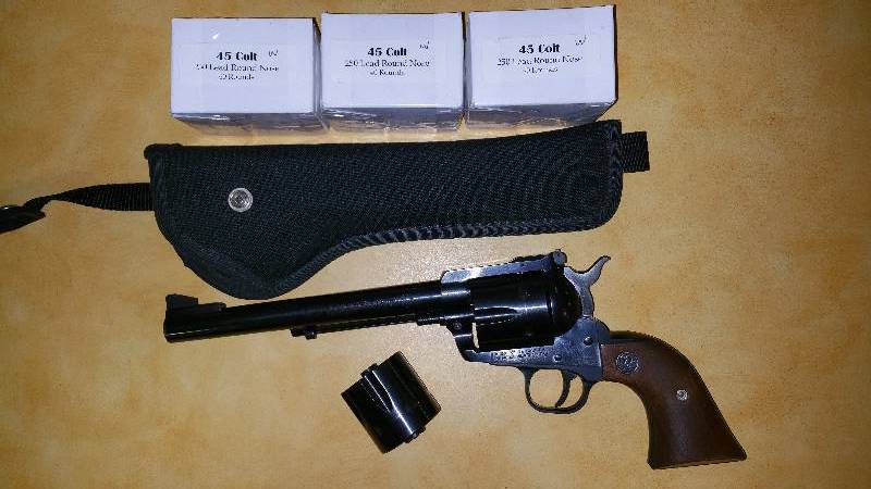 lot 1 image: Ruger New Model Blackhawk .45