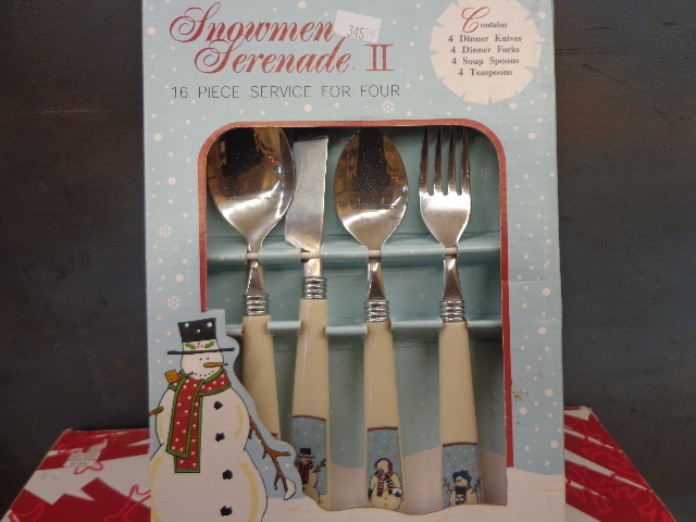 Holiday Dishes and Flat Ware