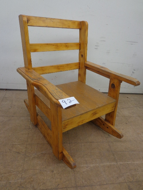 Small Wooden Rocker