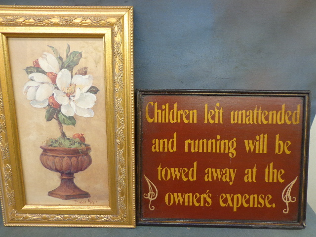 Picture Frames & Fun Sayings