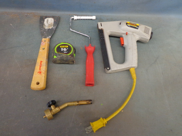 Electric Stapler, Scraper & More