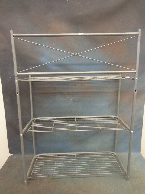 3 Shelved Wire Rack