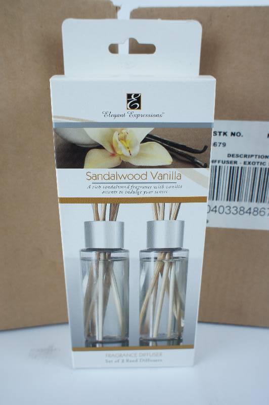 Elegant Expressions Exotic Sandal Wood Reed Difusers