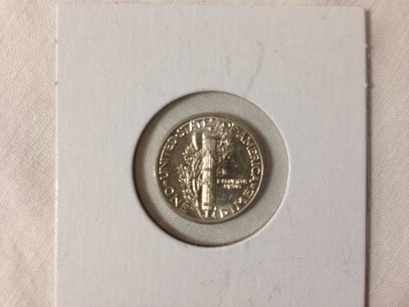 1942 Mercury Dime AU Condition
