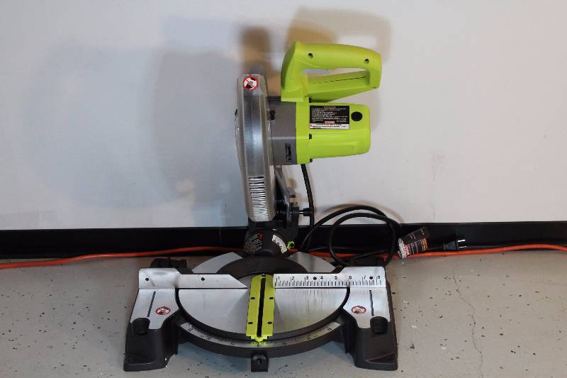 Ryobi 10 Compound Miter Saw w Laser