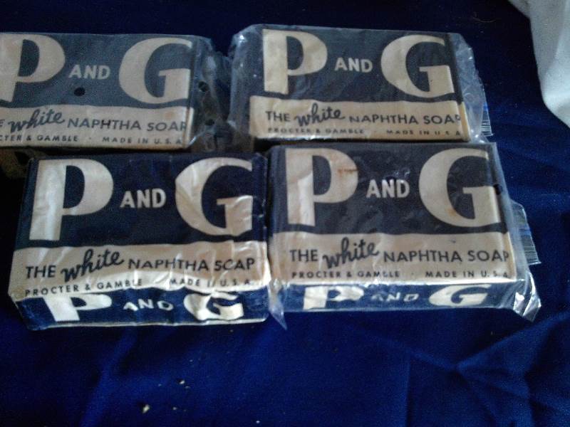 4 bars  procter and gamble vintage soap