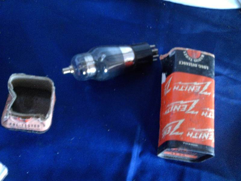 vintage zenith picture tube