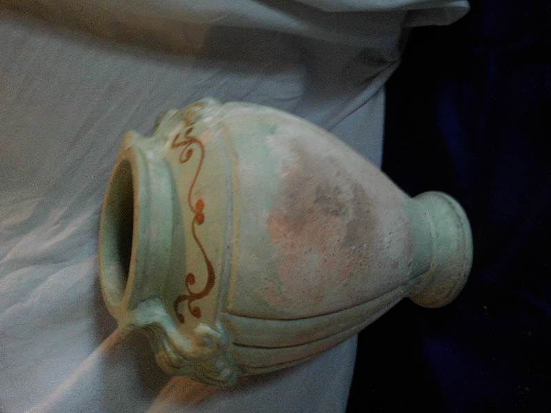 vintage inside or outside vase