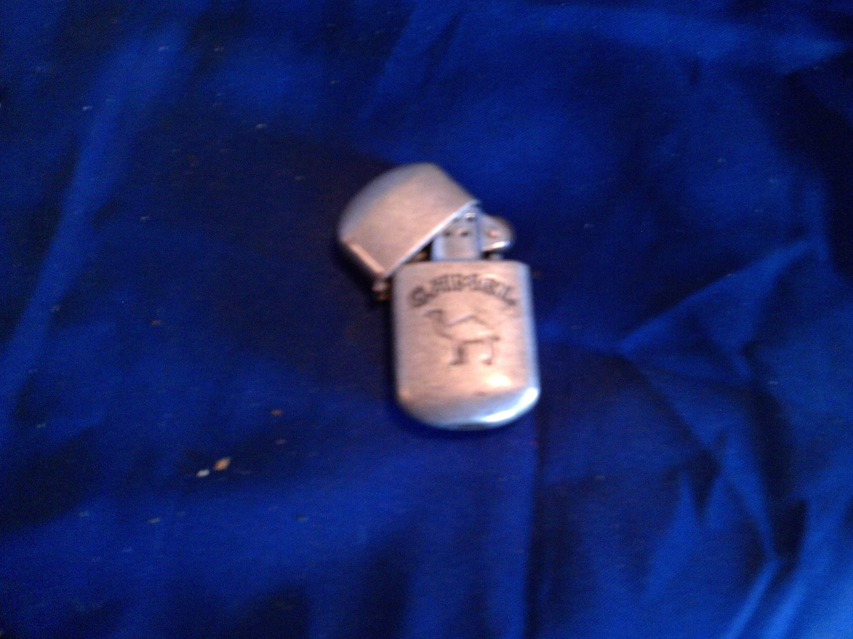 vintage camel lighter