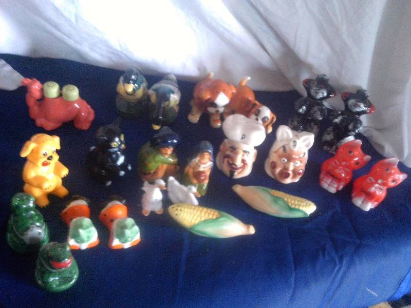 vintage salt and peppers