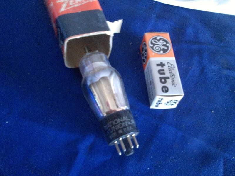 vintage tv tubes