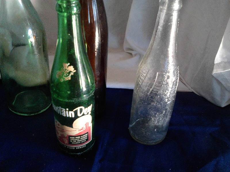 vintage bottles
