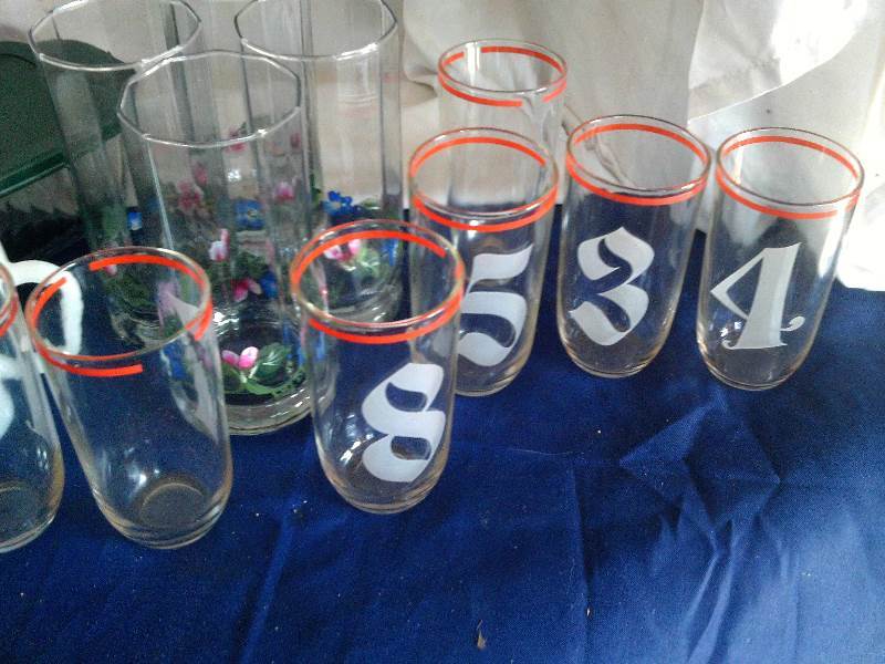 vintage glass wear