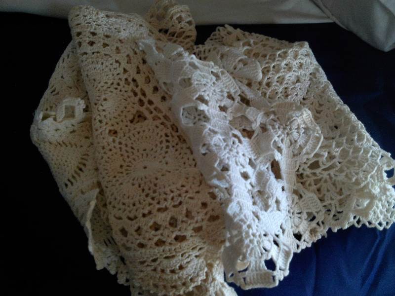 hand crafted doilies