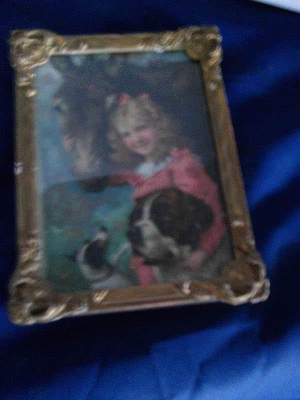 vintage st bernard picture
