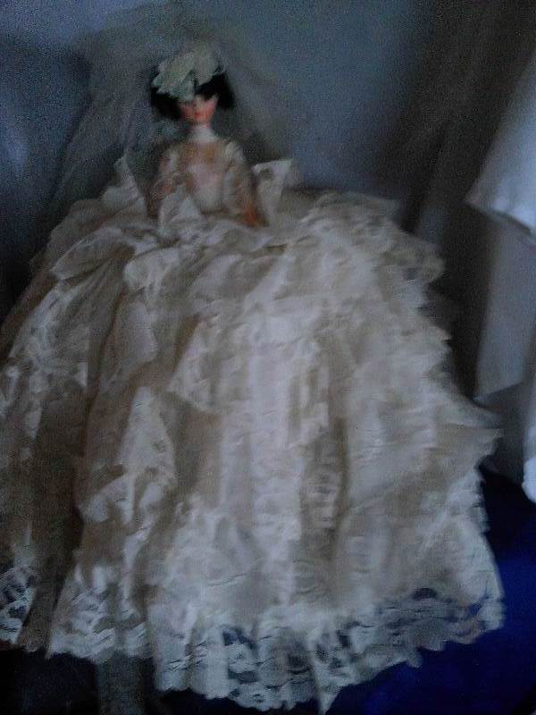 vintage bride doll