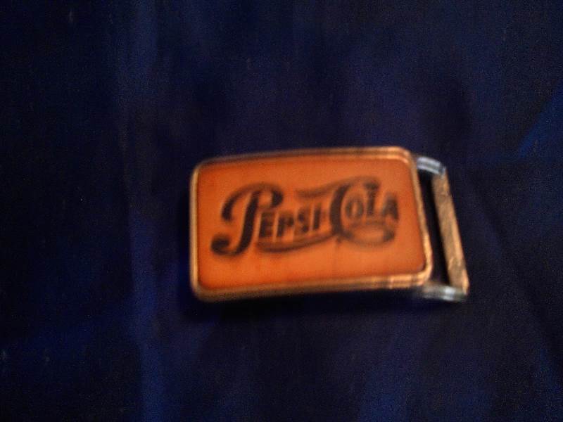 pepsi belt buckle