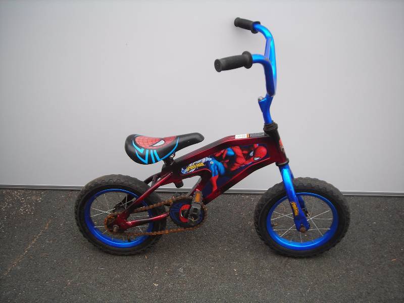 12 Inch Spiderman Bike