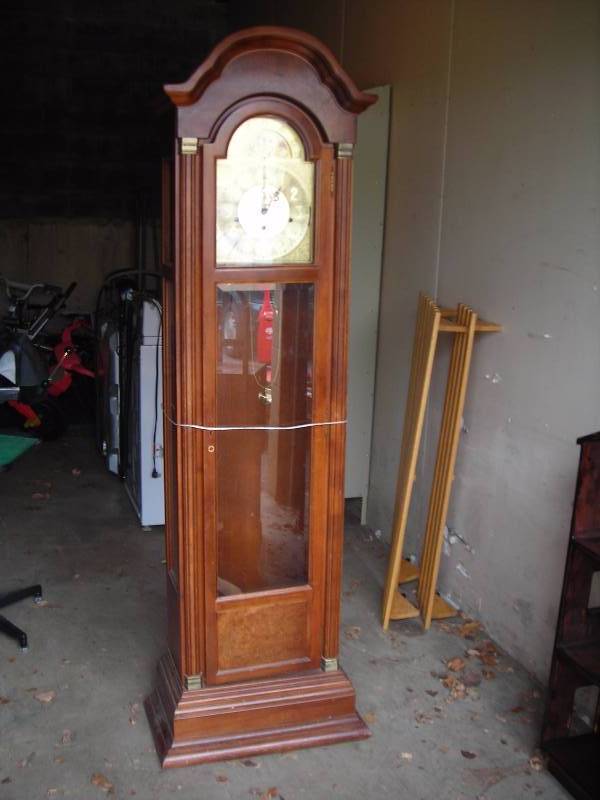 Seth Thomas Grandfather Clock (Missing Some Mechanical Parts & 1 Small Side Panel)