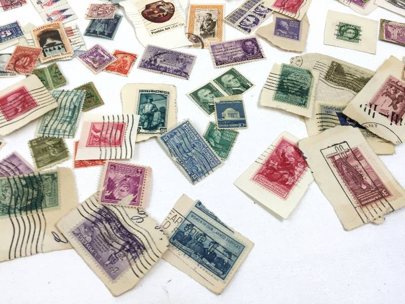 Large lot of collectible stamps
