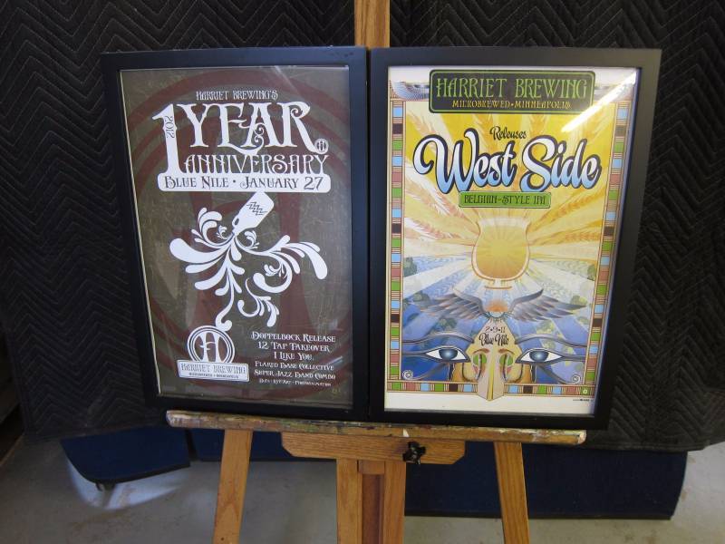 lot 18 image: Pair of Beer Signs