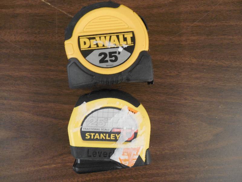 2 NEW 25 FOOT TAPE MEASURES