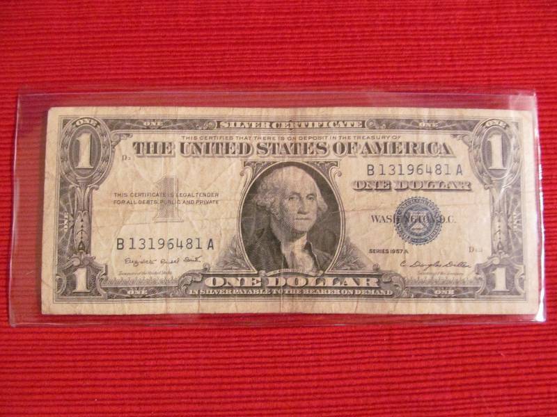 lot 106 image: Silver Certificate