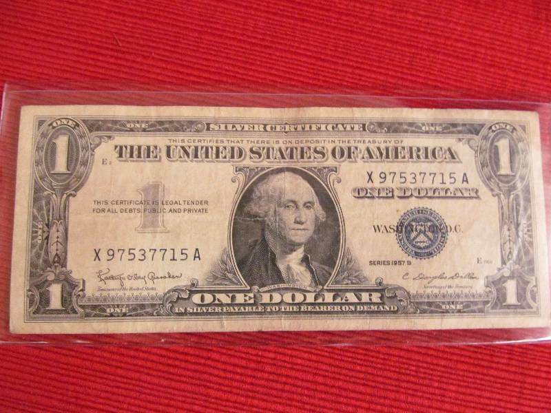 lot 110 image: Silver Certificate