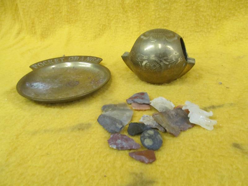 lot 167 image: Brass Ashtray